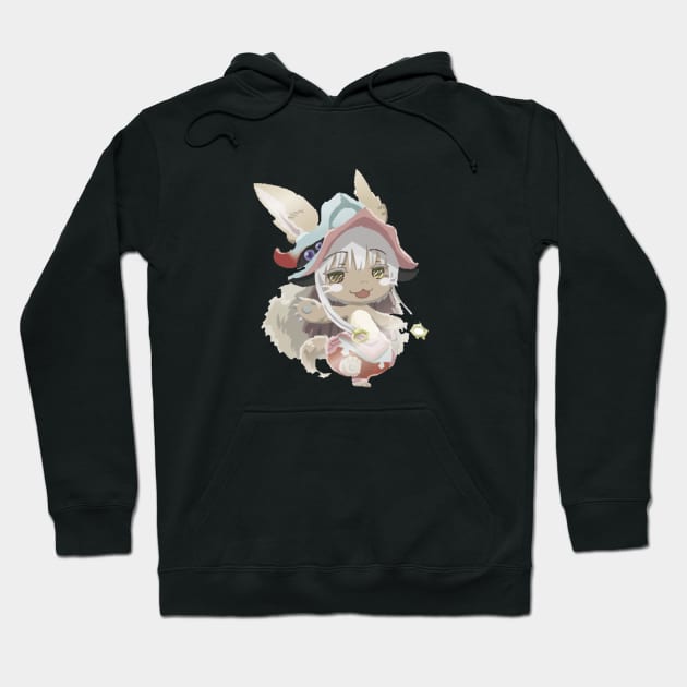 Nanachi Made in Abyss Sticker Hoodie by Beastlykitty